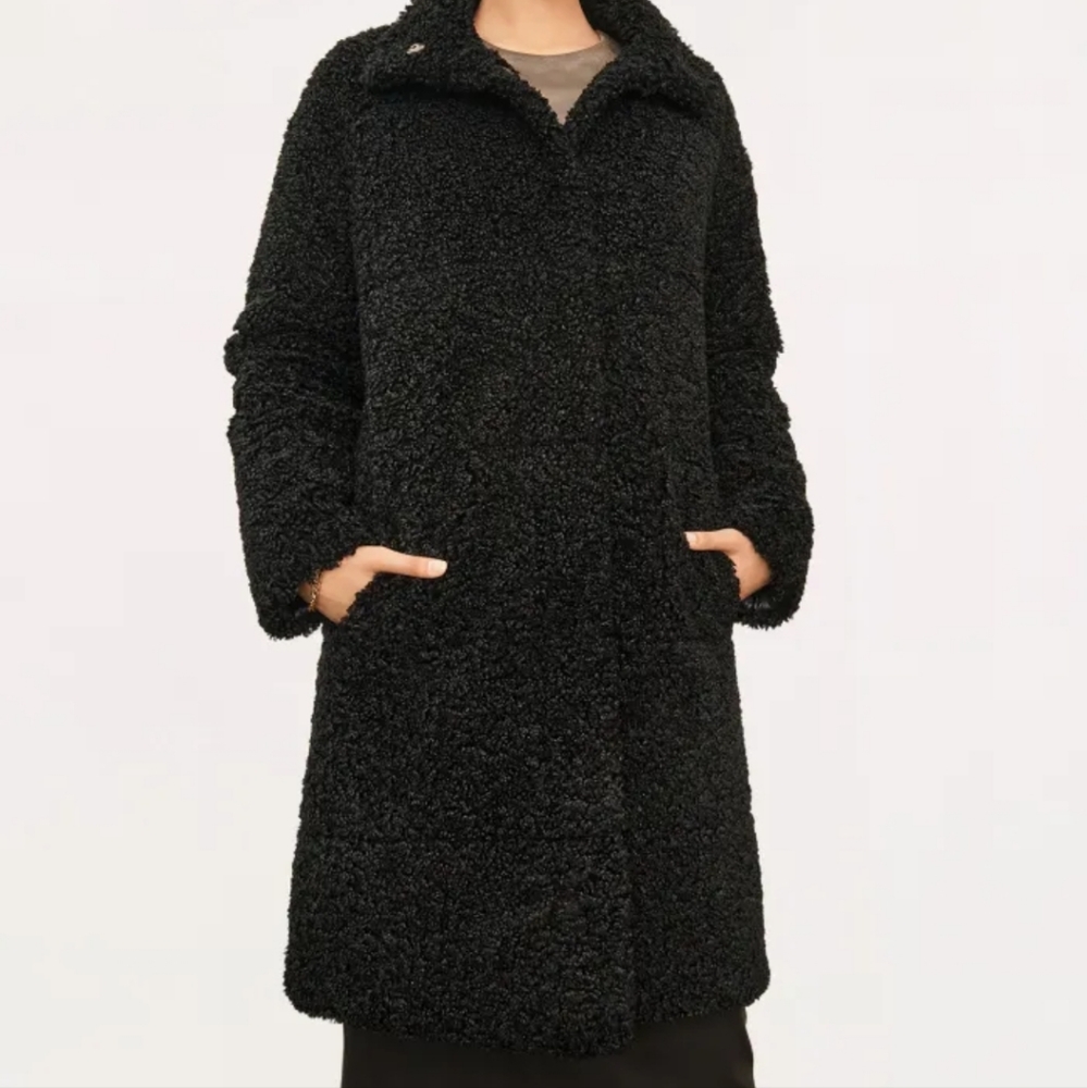 Donna Karen reversible shera midi jacket - Picture 2 of 11